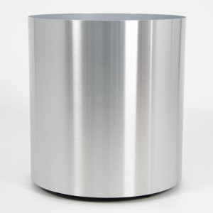 Superline Standard on Wheels Round Grey Large D48 H52 cm Indoor Planter, 94L