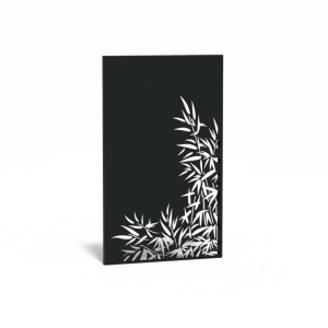 IDEALIST | Aluminium High Panel Nature Black W5 H180 L110 cm