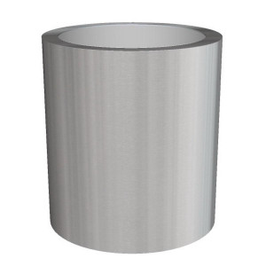 Superline Topper on Ring Round Grey Large D70 H52 cm Indoor Planter, 200L