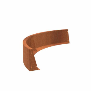 IDEALIST | CorTen Retaining Wall Outside Curve W0,2 H30 L150 cm