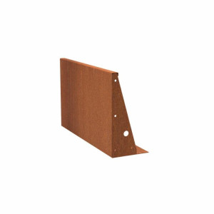 IDEALIST | CorTen Retaining Wall Straight W0,3 H60 L100 cm