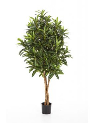 Croton Goldfinger Artificial Tree Plant 125 cm