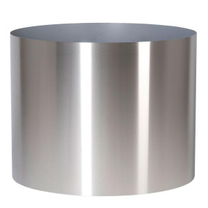 Superline Standard on Wheels Round Grey Large D80 H65 cm Indoor Planter, 327L