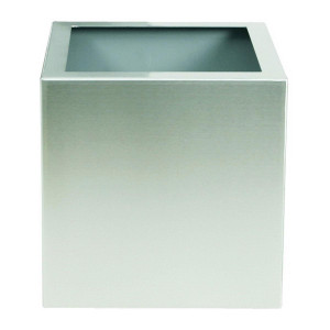 Superline Trend Topper on Ring Square Grey Large W60 H62 L60 cm Indoor Planter, 223L