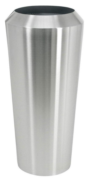 Superline Conica Facet on Ring Tall Grey Large D48 H85 cm Indoor Planter, 154L