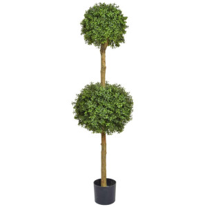 Topiary Buxus Double Ball UV-resistant Artificial Tree Plant 150 cm