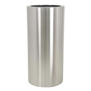 Superline Topper on Wheels Tall Grey Jumbo D48 H102 cm Indoor Planter, 184L