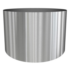 Superline Standard on Ring Round Grey Jumbo D150 H102 cm Indoor Planter, 1802L