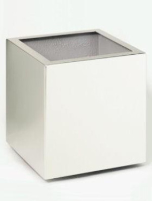 Superline Trend Topper on Ring Square Grey Medium W38 H40 L38 cm Indoor Planter, 58L