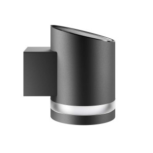 Truro Premium Grey Solar Wall Lights Outdoor, Warm White Colour, 40lm, 4000K, IP44
