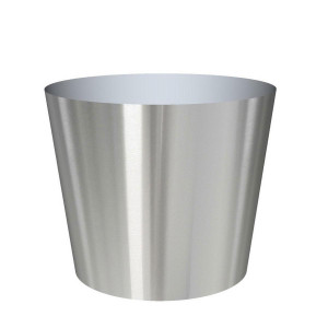 Superline Conica on Ring Round Grey Medium D48 H40 cm Indoor Planter, 72L