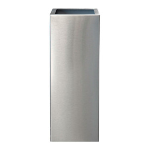 Superline Trend Topper on Wheels Tall Grey Jumbo W38 H102 L38 cm Indoor Planter, 147L