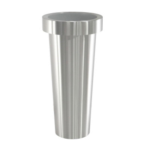 Superline Conica Deco on Ring Tall Grey Jumbo D56 H99 cm Indoor Planter, 244L