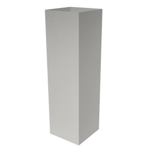 Superline Trend on Ring Tall Grey Jumbo W30 H102 L30 cm Indoor Planter, 92L