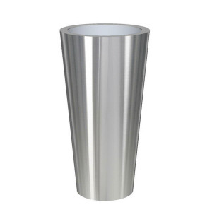 Superline Conica Topper on Ring Tall Grey Jumbo D60 H115 cm Indoor Planter, 325L
