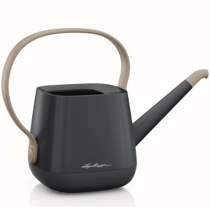 LECHUZA YULA Watering Can 1,7 L Slate/Taupe Semi-Gloss H21.5 L30 W14 cm