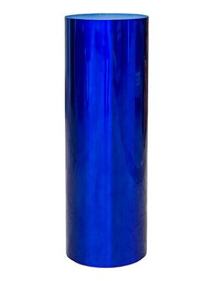 Superline Pilaro on Ring Transparent Tall blue Large D30 H90 cm Indoor Planter, 64L