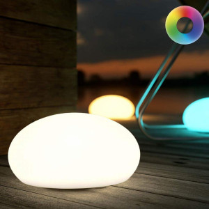 ShapeLights Mini Pebble Premium Indoor/ Outdoor Solar Garden Lights Multicolor, IP67