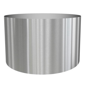 Superline Standard on Ring Round Grey Jumbo D120 H77 cm Indoor Planter, 870L