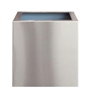 Superline Trend Topper on Ring Square Grey Large W75 H77 L75 cm Indoor Planter, 433L