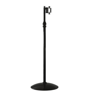 Single Mount Gloss Black Stand for Heaters by EvergreenPro