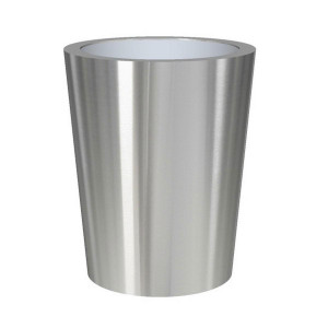 Superline Conica Topper on Ring Round Grey Large D48 H59 cm Indoor Planter, 107L