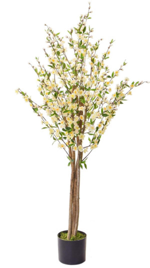 Cherry Blossom White Artificial Tree Plant 150 cm