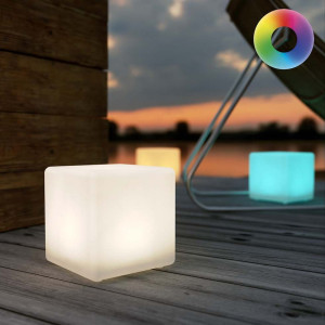 ShapeLights Mini Cube Premium Indoor/ Outdoor Solar Garden Lights Multicolor, IP67