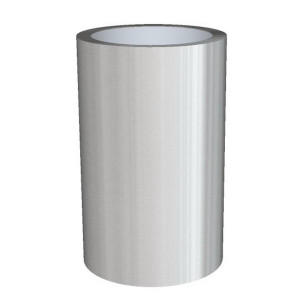 Superline Topper on Ring Tall Grey Large D48 H77 cm Indoor Planter, 139L