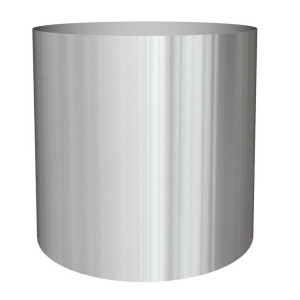 Superline Standard on Ring Round Grey Large D70 H52 cm Indoor Planter, 200L