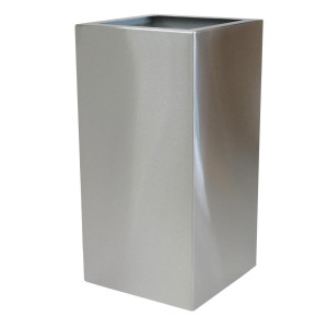Superline Trend Topper on Ring Tall Grey Large W38 H77 L38 cm Indoor Planter, 111L