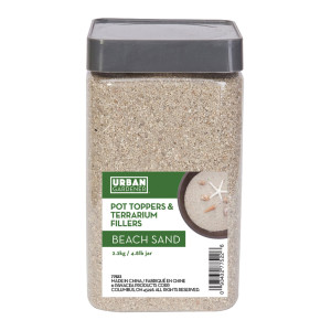 Plant Pot Toppers Stones Beach Sand, 2.2 kg