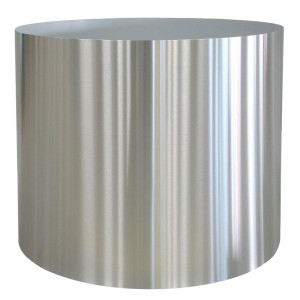 Superline Standard on Wheels Round Grey Jumbo D120 H102 cm Indoor Planter, 1153L