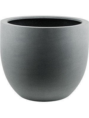 Polystone Argento New Egg Pot Planter H38 D45 cm, 77L