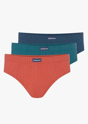 Slipy męskie bawełniane (3pack) klasyczne K682 Henderson XL