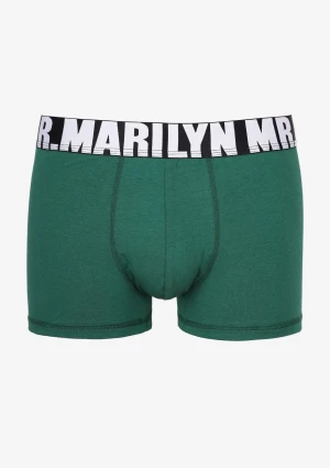 Bokserki męskie o klasycznej formie Letters Boxer Marilyn L