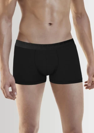 Bokserki męskie klasyczne z modalu i bawełny czarne Boxers Pro Marilyn M