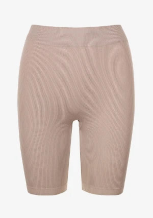 Legginsy damskie prążkowane kolarki Fitness Marilyn M/L