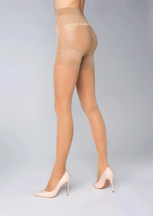 Rajstopy modelujące Plus Up 40 den XL Marilyn VISONE 5-XL