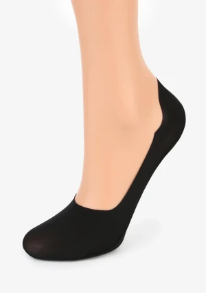 Stopki damskie czarne klasyczne z silikonem Comfort Classic Marilyn 38/41