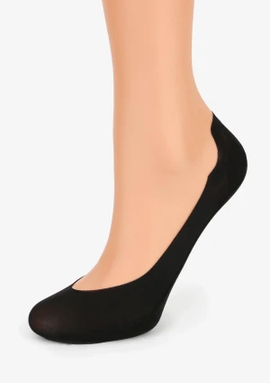 Stopki damskie niski profil czarne z silikonem Comfort Low Marilyn 35/37