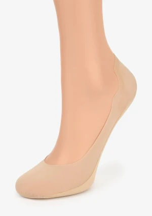 Stopki damskie niski profil beżowe z silikonem Comfort Low Marilyn 38/41