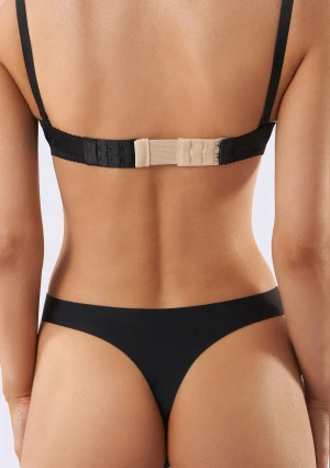Przedłużacz do biustonosza na gumce beżowy BA-03 LONG ONE SIZE