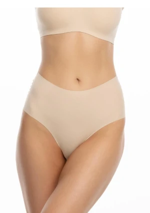 Figi damskie beżowe z wysokim stanem Infinity boyshorts maxi Julimex M