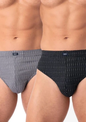 Slipy męskie bawełniane (2 pack) z bardziej zabudowaną konstrukcją MPC 944 XXL