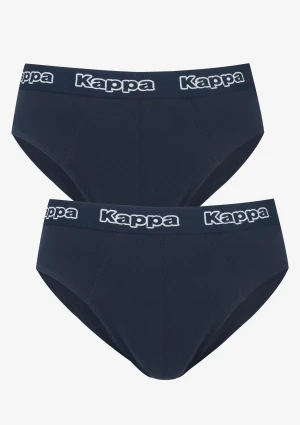 Slipy męskie bawełniane sportowe 2pack granatowe Kappa S