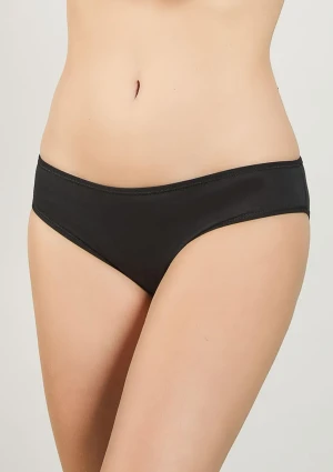 Figi damskie bawełniane czarne (3pack) mini bikini Kappa K2121 S