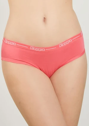 Figi damskie bawełniane w sportowym stylu różowe K2140 Kappa M