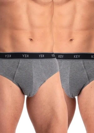 Slipy męskie bawełniane (2pack) uniwersalny krój MPP 222 Key XL