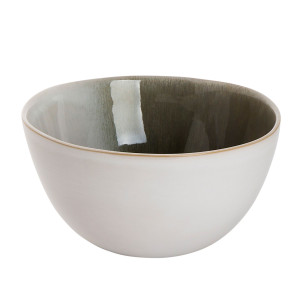 GGM Gastro (6 Stück) NORDIC - Schüssel - Ø 150mm - 900ml - Grün/ Weiß